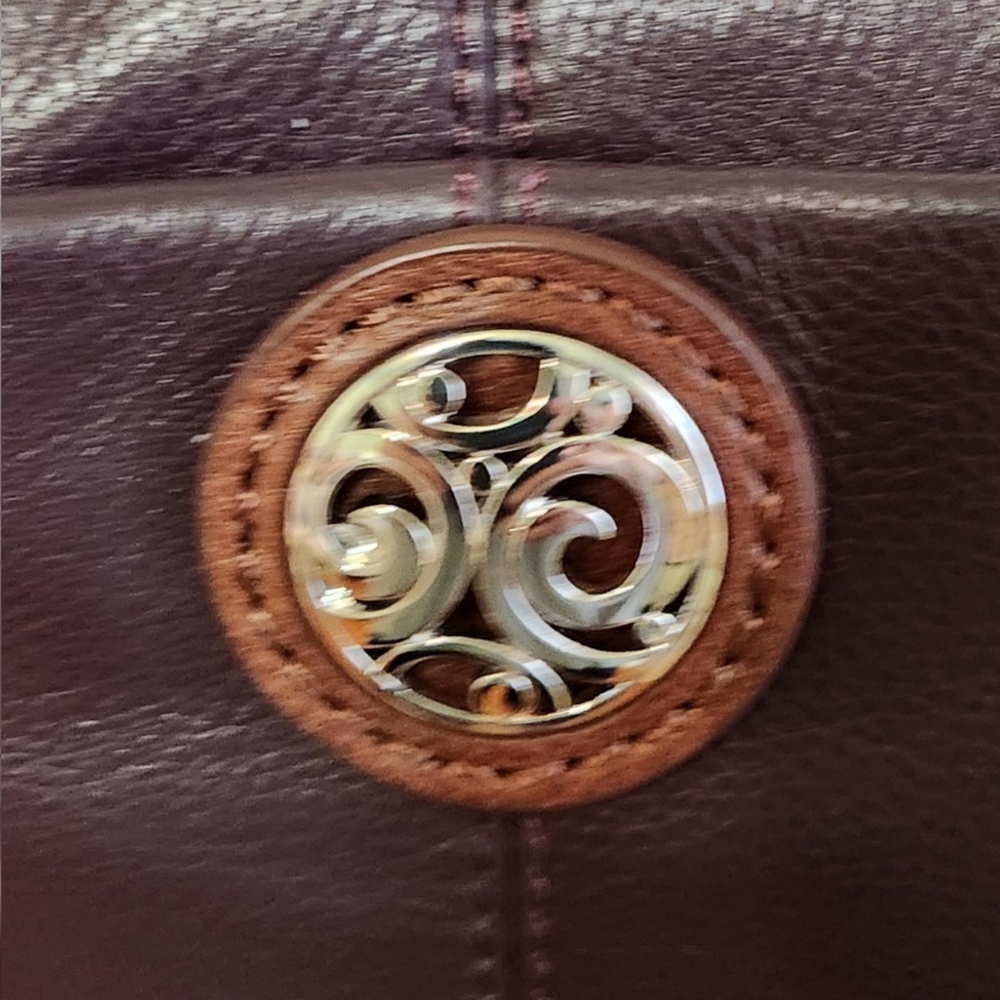 Brighton Asher London Groove Hobo – Blackberry/Chocolate – NWT + Box - Picture 6 of 14